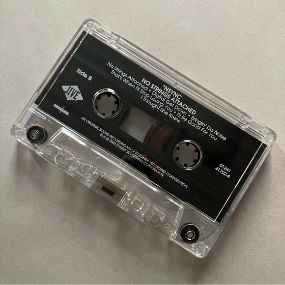 NSYNC No Strings Attached Cassette Tape - Picture 3 of 3